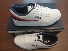 FILA A-LOW MEN'S SHOES 1CM00551-125 NEW IN BOX  WHT/NVY/RED picture