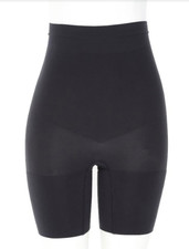 Spanx S1047 Shapewear Women Tummy Control High-Waisted Power Short Black Size M picture