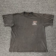 Brockum Slayer Devine Intervention Crew GRAIL Black Band Shirt Vintage 90s Sz XL picture