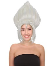 Adult Women's Animated Movie Frost-talent Fairy Multi Colors Updo Wig, HW-7140 picture