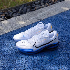 Nike Air Zoom GT Cut White Photo Blue Men's Basketball Shoes CZ0175‑103 picture