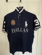 Rare Polo Ralph Lauren Dallas Big Pony City Polo Size M picture