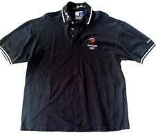 Bonds Sydney New 2000 Olympics Logo Black Polo Shirt Mens XL Australia Authentic picture