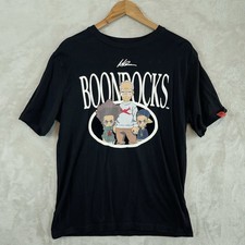 The Boondocks Official Anti-Grav Black Tee Men's Medium Anime Streetwear Merch picture