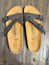 Birkenstock Mayari Black Sandals – Women’s Size EU 38 / US Women’s 7-7.5 picture