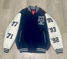 NFL Dallas Cowboys 5-Time Super Bowl Champions varsity jacket picture