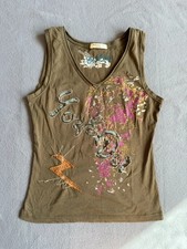 Vintage Y2K grunge graphic tank top S/M picture