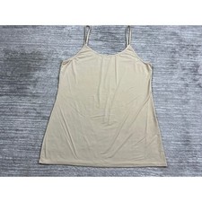 JKY by Jockey Camisole Womens Large Tan Beige Adjustable Strap Stretch Tank Top picture