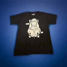 Holy Sinner Sister Sinner T Shirt Size Large Rare Out Of Print Design picture
