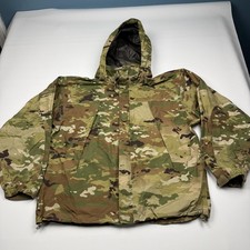 Bethel Industries Jacket Mens Medium Green Camo Extreme Cold Wet Weather Gen III picture