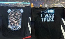 SALE WWE Holiday WInter Tour 2025 2026 I Was There Merch T-shirt, FAST SHIP picture