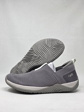 Ryka Echo Size 10W Womens Knit Slip-On Sneaker H4907M5024 Grey Synthetic New picture