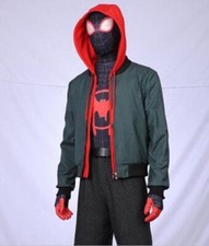 Spider-Man Into the Spider Verse Miles Morales Jacket Red Hood Jacket picture
