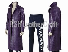 Joker Jared Leto Costume Suicide Squad Costume Coat Pants (Fast Shipping) picture