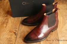 Oliver Sweeney Tan Brown Leather Chelsea Boots Shoes Men's UK 7 US 8 EU 41 picture