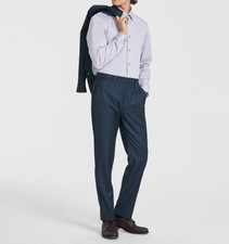 Calvin Klein Men's Slim-Fit Wool-Blend Stretch Suit Separate Pants MSRP $200 picture