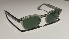 MOSCOT Lemtosh Sunglasses Sage Green Frame, Green Lenses 49-24-145 picture