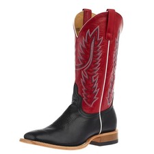 [BIG SALE] Horse Power Boots Men's Black Full Grain Vamp 13in Red Vitro Top picture