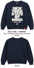Billy Joel × Yankees “New York State of Mind” Women’s Ashlyn Crewneck — Navy picture