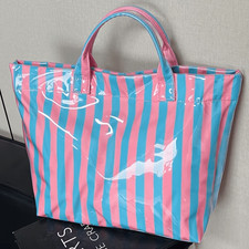 FAXHION Color Block Striped Tote Bag for Beach Getaways, Chic Large Work Handbag picture