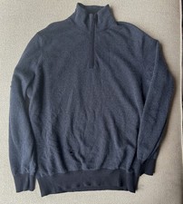 Loro Piana Roadster Pull Blue Jumper Sweater Size 50 picture
