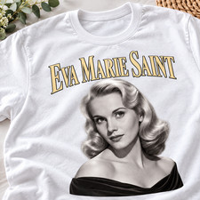 Eva Marie Saint Tribute Shirt Classic Hollywood Top Unisex Graphic picture
