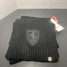 PUMA Scuderia Ferrari Lifestyle Knitted Scarf Rosso Corsa Red 74