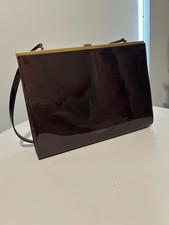 Saint Laurent  Large Le Anne-Marie Shoulder Bag Purse Espresso Burgundy Auth NWT picture
