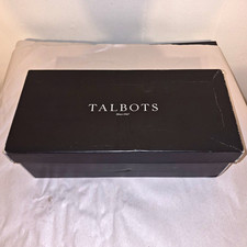 Talbots Ryan Novelty Indigo Blue Suede Loafer Flats Embroidered Tree 7.5M picture