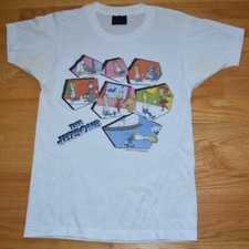 Rare VTG 1980s Jetsons T Shirt White Thin Single Stitch Space Astro USA Read S picture