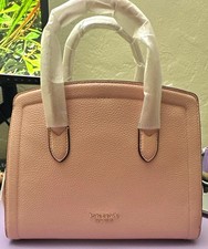kate spade new york Knott Medium Pebbled Leather Satchel Mochi Pink Handbag picture