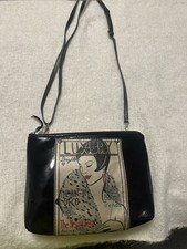 BRIGHTON FASHIONISTA DIVA Slim Zip Top SM MGPPB Leather Crossbody BaG MG picture