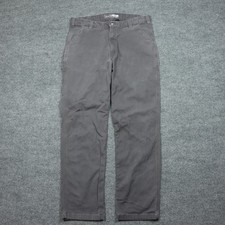 Carhartt Rugged Flex Pants Mens 38x34 Gray Relaxed Fit Canvas Work Carpenter picture