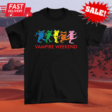 Funny Dancing Vampire Weekend Band Shirt Black Unisex S-5XL 1P0093 picture