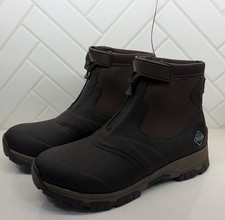 The Original MUCK BOOT Company Men's Size 12 BROWN APEX MID ZIP Ankle SNOW Boots picture