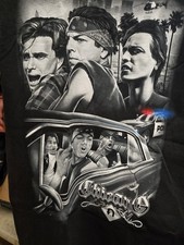 BLOOD IN BLOOD OUT CHICANO U-TURN T SHIRT VATOS LOCOS  picture