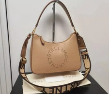 Stella McCartney Logo Crossbody Shoulder Bag- SAND New picture