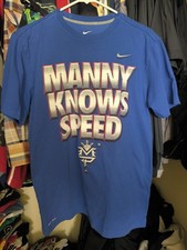 Nike dri fit Manny Pacquiao knows speed silver logo boxing shirt m picture