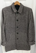 J.Crew Men’s Thompson Herringbone Car Coat Size 40 Reg picture