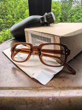Vintage US Military BCG Glasses USGI 1980s NOS Eyeglasses Frame Brown Tortoise 4 picture