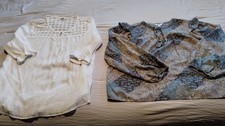 Lot of two Womens Blouses Size LG- Time and True and StudioWest picture