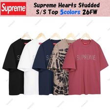 Supreme Hearts Studded S/S Top 5colors 26FW picture