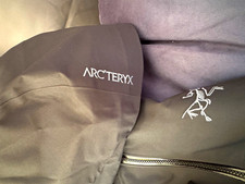 Arc'teryx Men's Black GORE-TEX Waterproof Breathable Full Zip Jacket L picture