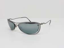 Vintage MOSCHINO Sunglasses M 3160-S 614/6C Silver w/Grey Iridium Lens picture