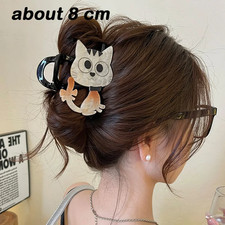 New Cute Cartoon Cat Hair Claw for Women Girls Sweet Hair Ornament Back Headband picture