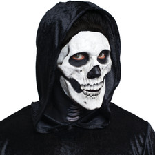Ghoulish Productions Skull White Latex Prosthetic Halloween Realistic SFX picture