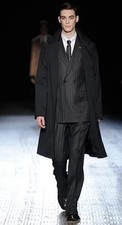 Raf Simons FW09 Runway Look 7 Pinstripe Blazer picture