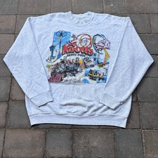 Vintage 90s Knott's Berry Farm Theme Park Sweatshirt Men’s Large Made USA picture