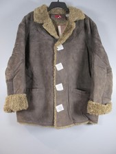 Vintage 1990s Marlboro Country Store Suede Sherpa Rancher Jacket - Size XL  picture