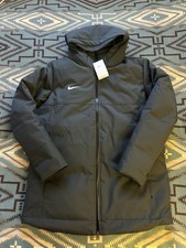 Nike 550 Duck Down Parka Winter Jacket DJ6526-060 Dark Gray Men Size L picture